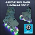 thumbnail image 3 of 2en 1 Patines Ajustable,patines En Paralelo/línea Para Niños Modelo Azul, 3 of 4