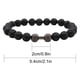 thumbnail image 3 of Herramientas y mejoras para el hogar: pulseras de mancuernas negras para hombres y mujeres, juego de pulseras de cuentas de mancuernas de piedra natural, regalos, cuerdas A, 3 of 4