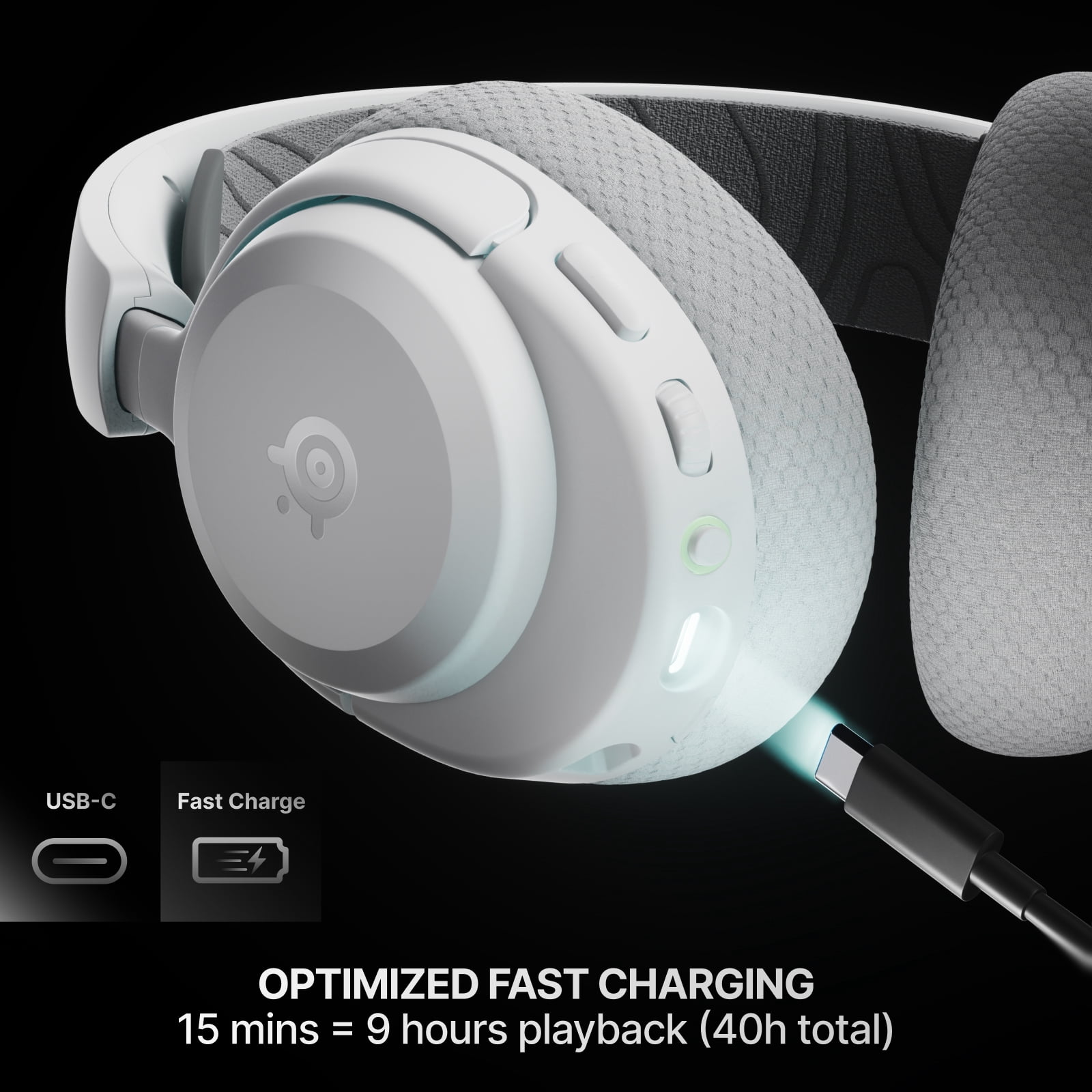 SteelSeries Arctis Nova 3 Wireless for PC - White