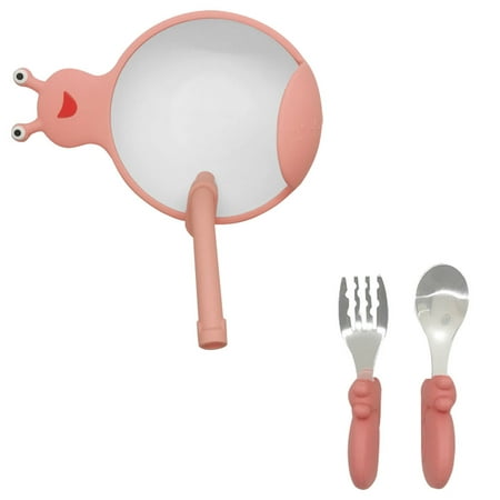 

toddler plate 1Set Baby Silicon Plate Kid Eating Training Cutlery The Cartoon Snail Tableware