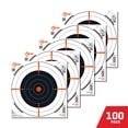 thumbnail image 5 of Ez Aim Bullseye Paper Shooting Targets by Allen Company, 12"x12," 0.35 lbs,100-Pack, Multi-Color, 5 of 8