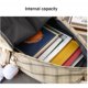 thumbnail image 3 of Mochila Mujer Bolsa 5 unids/set mochila de mujer moda lindo de escuela a cuadros para vacaciones (caqui) Tmvgtek Para Estrenar, 3 of 9