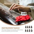 thumbnail image 3 of 8Pcs Guzheng Protective Fake Nails Guzheng Finger Picks Guzheng Practice Tools, 3 of 6