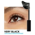 thumbnail image 4 of COVERGIRL Exhibitionist Mascara, Very Black, Lengthening Mascara, .04 oz,, 4 of 8