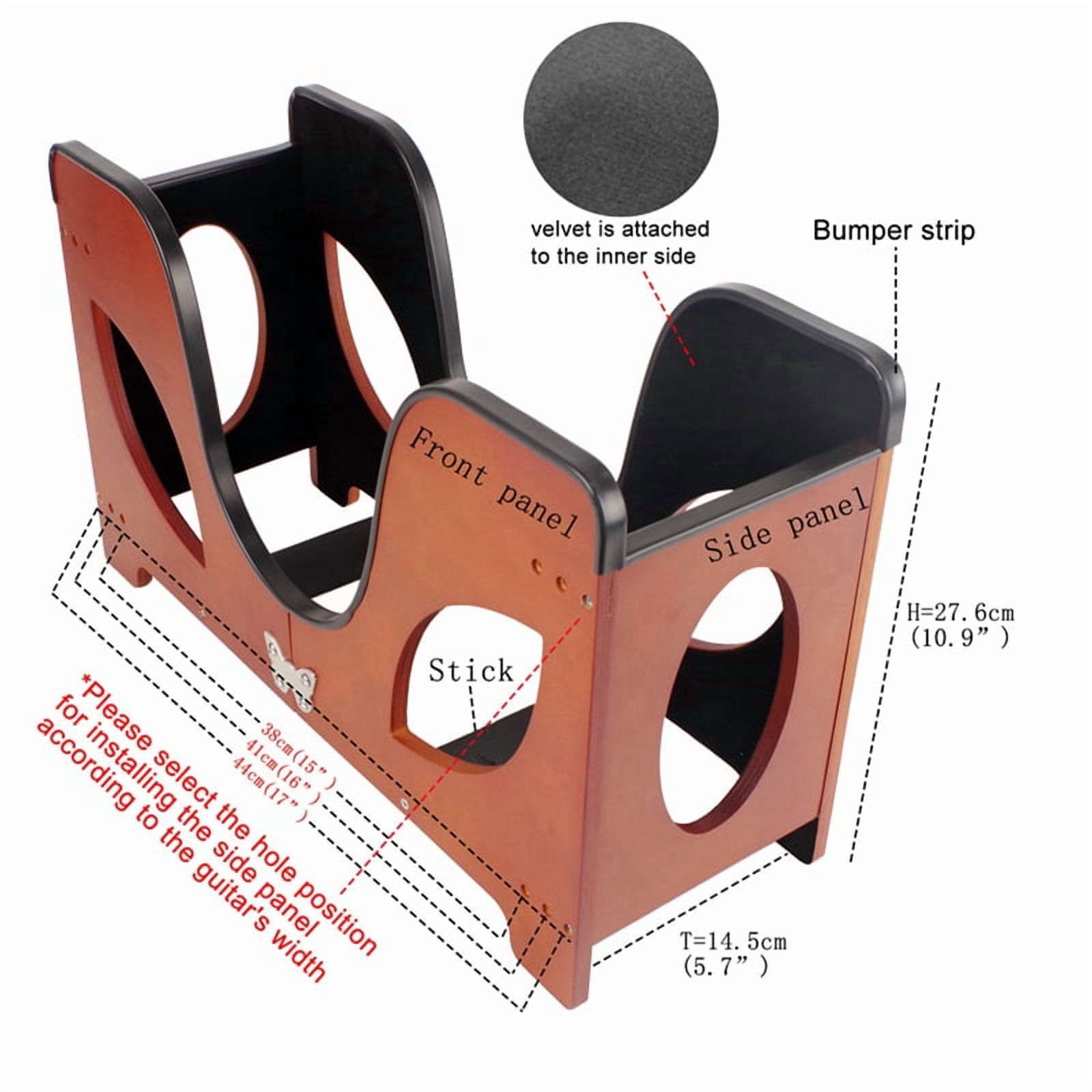 Guitar Stand, Folding Guitar Floor Stand, Adjustable Guitar Stand Musical Rack Holder Guitar Part