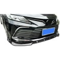 thumbnail image 5 of Ikon Motorsports Compatible with 21-24 Toyota Camry LE 3PCS Front Bumper Lip IKON Style PP Gloss Black, 5 of 5