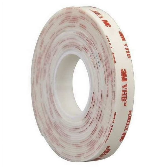 3M 4950 3M 4950 VHB Tape 1" x 5yd, White, 45 mil