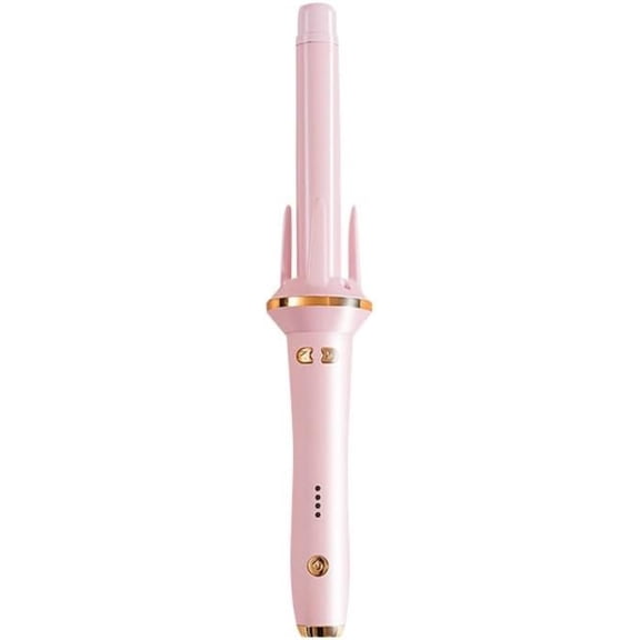 Hair curling iron,curling iron,curling iron,lazy wool curls,big waves,automatic negative ion perm artifacts,curling iron with big barrel,hair curler (Color:Pink)