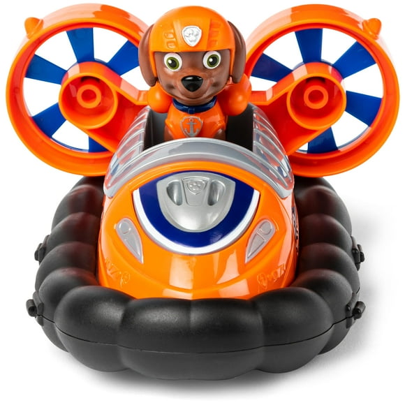 PAW Patrol, Zuma's Hovercraft Vehicle with Collectible Figure, for Kids Aged 3 and Up