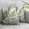 thumbnail image 3 of HENGT  Green Leaf Plant Lumbar Pillow Covers Herbs Botanical Fern Vintage Leaves Floral Decorative Pillow Cases Throw Pillows Farmhouse Home Decor for Sofa Couch Cushion Outdoor, 3 of 5