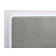 thumbnail image 4 of Pemberly Row Queen Bed with LED Panel Tall Headboard & Gold Base in White & Gray, 4 of 6