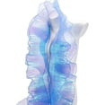 thumbnail image 1 of Tela de organza con volantes de 11 yardas, estilo retro, ideal para adornos de costura, manualidades, vestidos, bolsos y disfraces (azul)., 1 of 9