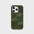 thumbnail image 1 of Caseco iPhone 15 Pro Case With Mag-Safe - Green Camo, 1 of 5