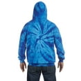 thumbnail image 2 of Colortone Spider Tie Dye Adult Hood T8777, 2 of 3