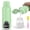 Green, variant on Portable Baby Bottle Warmer for Travel, 120W Fast Heating Breast Milk Warmer with 12000mAh Battery, 500ml, 2 Modes & Temp Control, On-the-Go Warmer with Cleaning Brush (Green) for Newborns & Infants