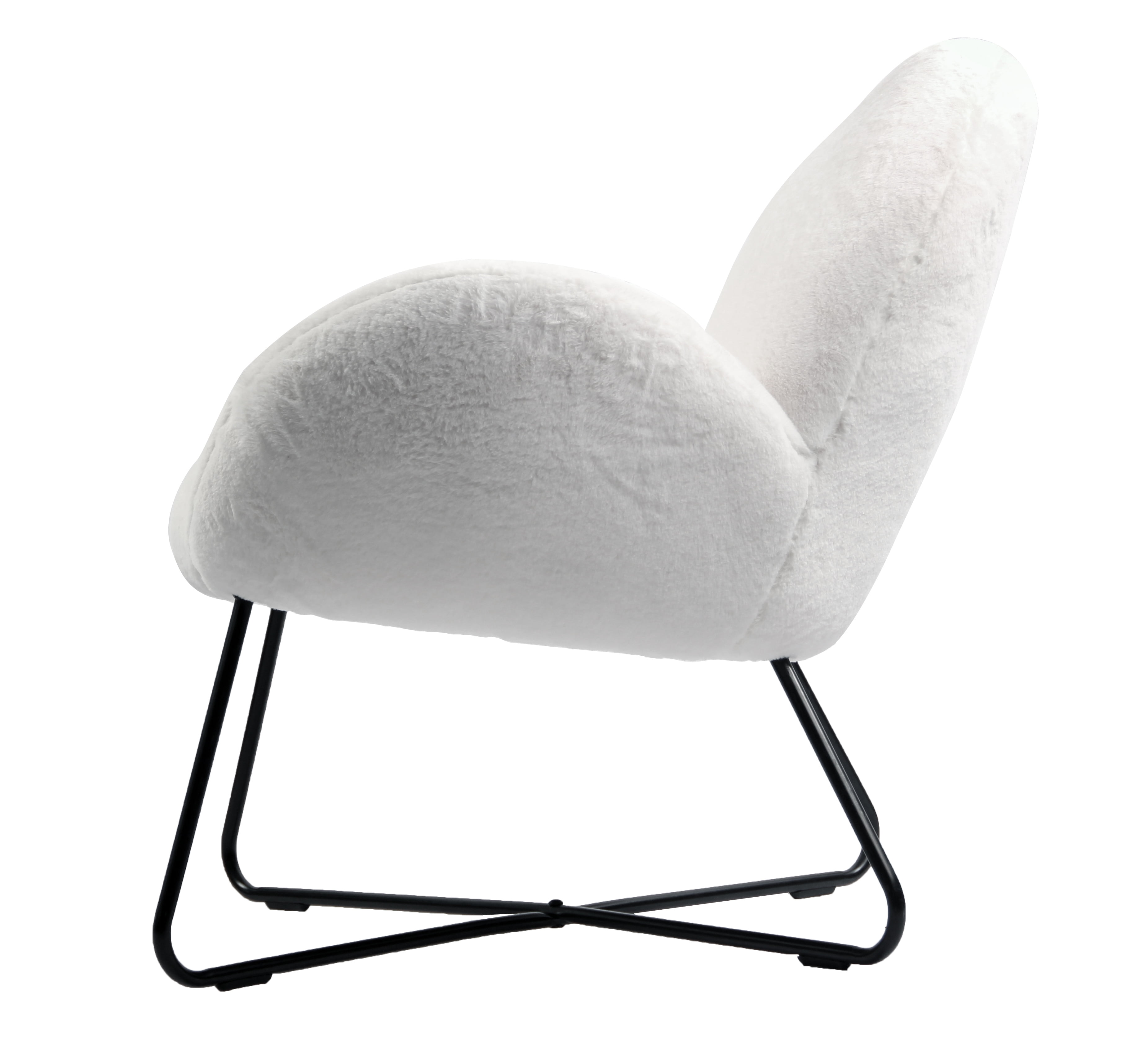 Brooklyn Accent Chair in White