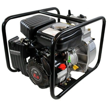 4-Stroke 123 GPM 1-1/2 Inch 2.3 HP Gas Powered Portable Water (Best Water Booster Pump For Home)