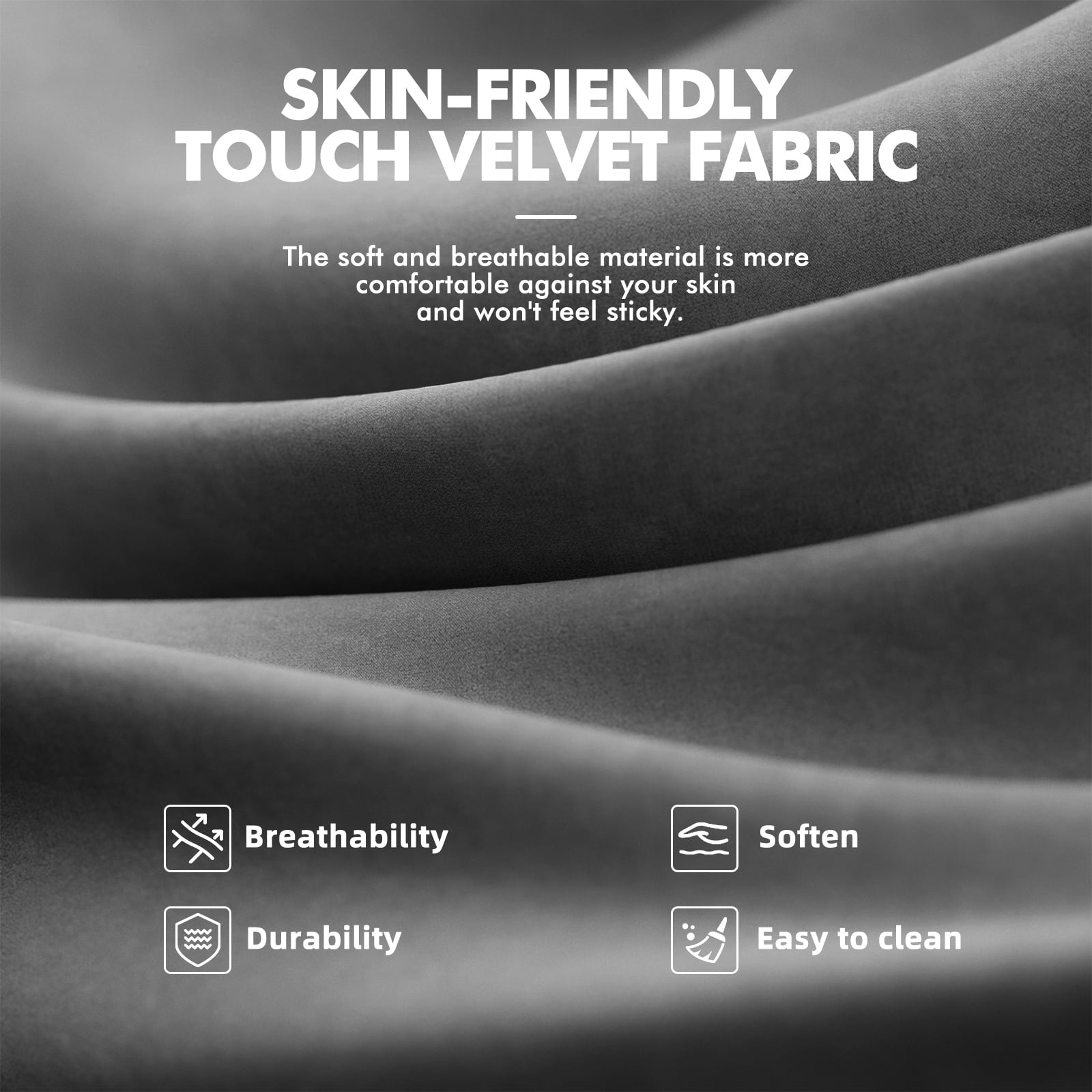 SOONTRANS Grey Gaming Chair for Adult, Velvet Fabric Ergonomic Comfortable Video Gamer Chair with Footrest, Reclining Office Computer Desk Game Chairs with Massage Lumbar Cushion, Headrest