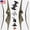 60LBS, variant on AF Archery 62" One Piece USA Longbow Traditional Recurve Bow Walnut Bow 60lbs Kit