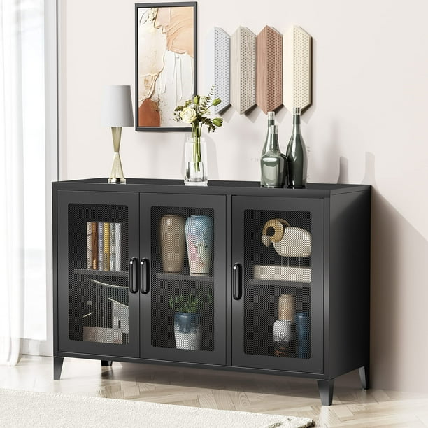 Fesbos Kitchen Buffet Server Table Accent Sideboard Cupboard Server