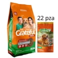 thumbnail image 1 of Grateful 25 Kg + Caja Alimento Humedo Sobre Grateful 100 gr (22 Pzas), 1 of 4