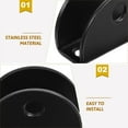 thumbnail image 3 of CATIEBYE 10Pcs Mirror Fixing Clips Metal Glass Retainer Clips for Home Use Frameless Mirror, 3 of 8