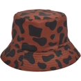 thumbnail image 6 of CoCopeaunts Cow Bucket Hat for Women Packable Double-Sided Wear Summer Cotton Men Fisherman Hat Beach Outdoor Sunshade Caps, 6 of 8