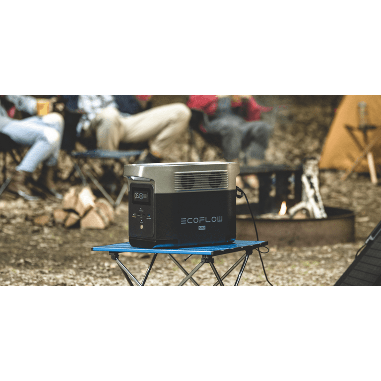 EcoFlow DELTA Mini Portable Power Station 882Wh Capacity,Solar  Generator,1400W AC Output for Outdoor Camping,Home  Backup,Emergency,RV,off-Grid