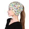 thumbnail image 6 of KLL Cartoon Labrador Retriever Pirnt Wicking Running Beanie Head Wrap Cycling Bandana for Men Women, 6 of 8