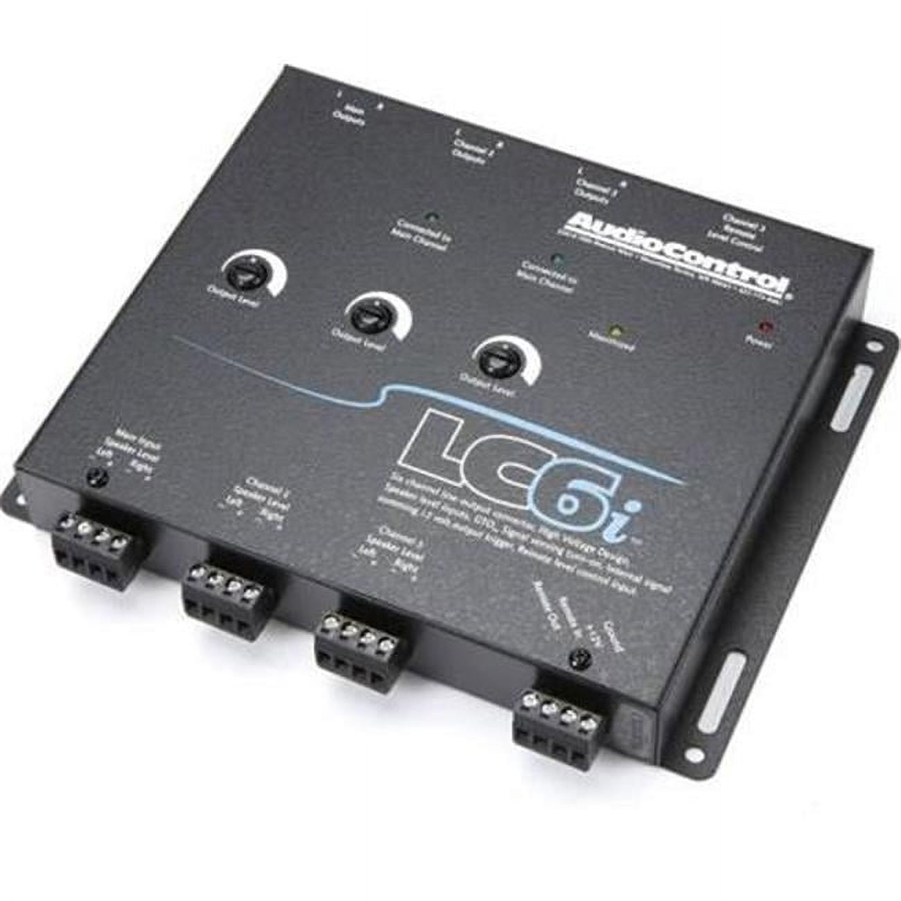 【並行輸入品】 AudioControl LC6i Black 6 Channel Line Out Converter with Internal Summing by AudioControl
