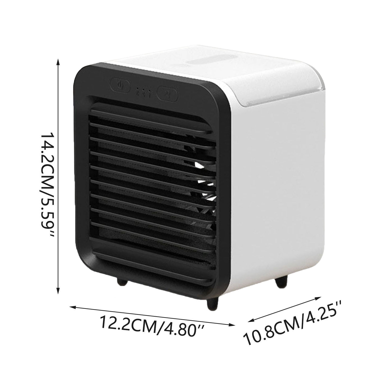 BUERCWS Portable Personal AC - Quiet Cooling with Hydro Chill System, Easy Setup Just Add Water for Instant Cold Air Anytime