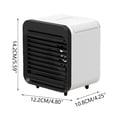 thumbnail image 2 of EGNMCR USB Portable Mini Spray Humidifying Coolings Fan For Home Office Desk Summer Personals Air Cooler air cooler, 2 of 6