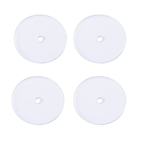 GOOHOCHY 80 tapones de seguridad transparentes para pendientes.