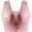 Pink, variant on Tbopshirt Wirefree Bras for Women Plus Size,Women Bras Women's Underwear Thin Large Size No Steel Breathable Ant I-sagging Bunny Cup Bra