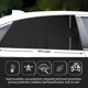 thumbnail image 4 of Cortinas para coche, parasoles, ventanas laterales, cremallera, delanteras y traseras, juego de 4 unidades, de nailon, 4 of 9