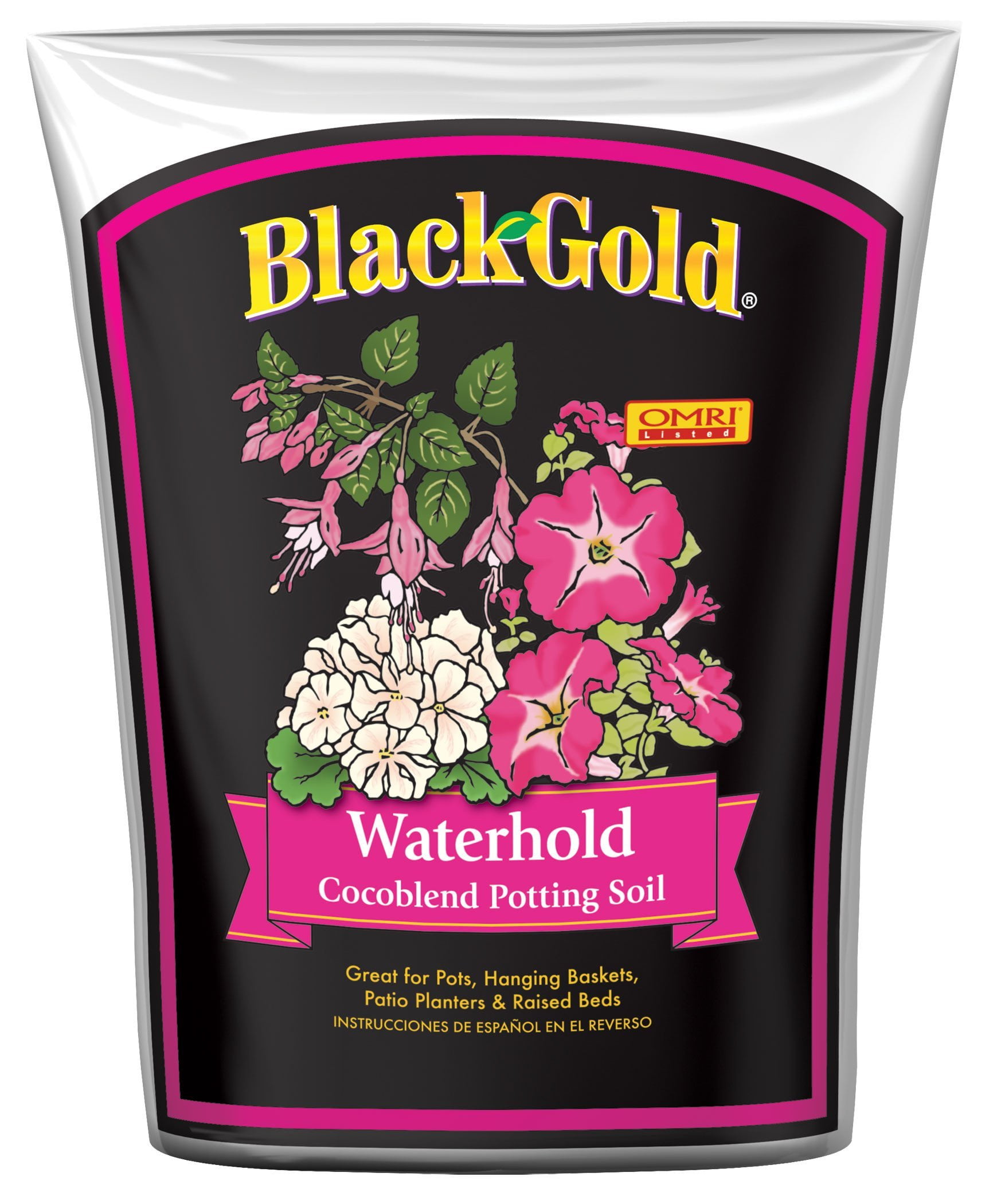 Black Gold Natural Waterhold Cocoblend Potting Mix Soil, 2 cu ft
