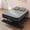 Gray & Black, variant on Uforic Inflatable Queen Air Mattress with Built-in Pump, Frame, Velvet Surface & Portable Storage Case, Gray & Black