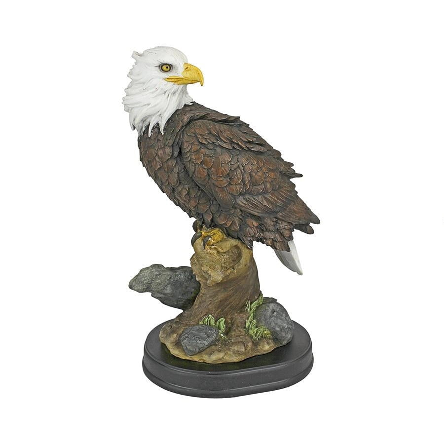 Design Toscano Noble Strength Bald Eagle Statues: Medium - Walmart.com