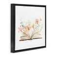 thumbnail image 2 of Stupell Industries Farmhouse Floral Flourishing Words Black Floating Frame Canvas Art, 18 x 18, by Svetlana Aleynikova, 2 of 8