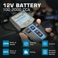 thumbnail image 3 of TOPDON BT100 Car Battery Tester 12V Load Tester Charging System Analyzer for Car Truck Motorcycle SUV, 3 of 7