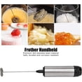 thumbnail image 3 of Glam Hobby Electric Milk/Coffee Frother, Battery Powered  Mini Mixer Electric Handheld -Whisk Drink Blender for Coffee,Mini Foamer for Cappuccino,Lattes, Matcha, Hot Chocolate, 3 of 6