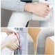 thumbnail image 2 of Manguera de escape de aire acondicionado universal, resistente al calor, flexible, de polipropileno PVC, rosca en sentido antihorario, longitud de 150 cm, manguera de aire acondicionado portátil para, 2 of 5