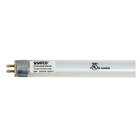 

Satco Lighting S29911 Single 48 25 Watt T5 Bi Pin Led Bulb - Gloss