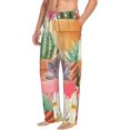 thumbnail image 2 of Balery Men'S Succulent And Cactus Pants,Sleepwear Pants,Pajama Pants,Pj Bottoms Drawstring And Pockets-Xx-Large, 2 of 9