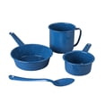 thumbnail image 3 of Bateria de Cocina Superior CINSA 10 Piezas Acero Vitrificado Azul Real, 3 of 4