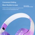thumbnail image 5 of Tarmeek Bluetooth Headphones Over-Ear,Foldable Wireless And Wired Stereo Headset Micro TF,FM For Cell Phone,PC,Soft Earmuffs & Light Weight For Prolonged Wearing, 5 of 6