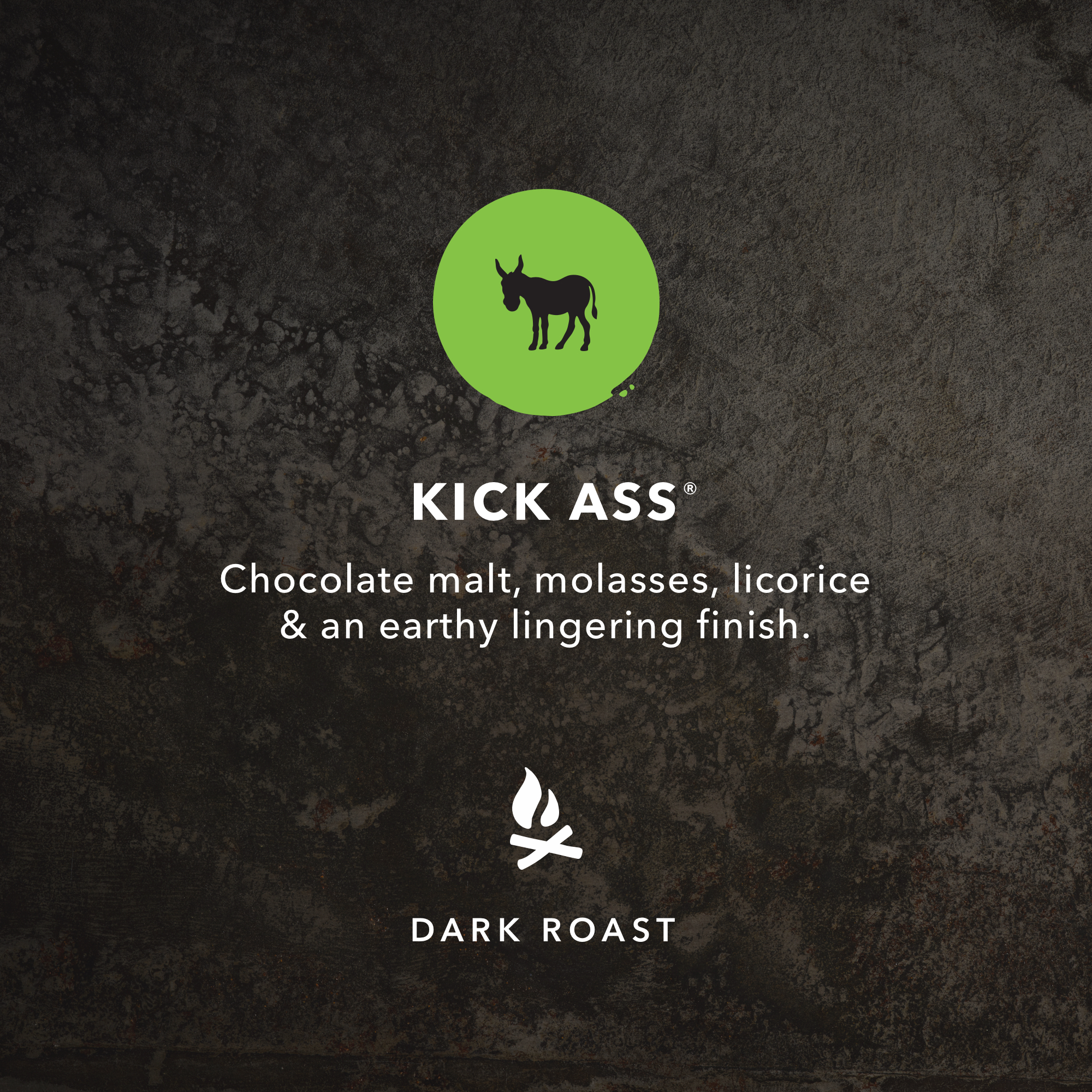 Kicking Horse Coffee, Kick Ass, Dark Roast, Ground, 10 oz (Pack of 6)
