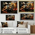 thumbnail image 4 of Designart "Melody Musical Mexico Mariachi wall art III" Mexico Floater Framed Wall Art Print, 4 of 7