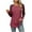 Wine, variant on TKLPEHG Womens Tops Long Sleeve Crew Neck Raglan Sleeve Tunic Tops Loose Casual Fashion Classic Solid Color Lightweight Blouse (Black,S)