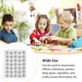 thumbnail image 3 of fastboy 10 Sheets Award Flash Sticker Five-pointed Star Removable Mother Praise Label Decorations Reward Decals Children Students Silver, 3 of 7